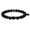 Nirvana | Gunmetal Steel | Buddha Bracelet | Men's