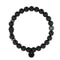 Gunmetal | Gilded Buddha Bracelet | Men's