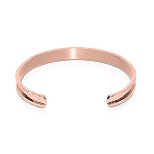18k Rose Gold | Hair Elastic Bangle
