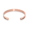 18k Rose Gold | Hair Elastic Bangle