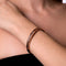 18k Rose Gold | Hair Elastic Bangle