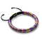 Serpentine | Rainbow Hematite x Unicorn Silver | Double Wave Bracelet