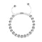 Silver | Crystal Pavé Kikiballa Bracelet | White