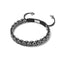Men's | Silver | Black | Kismet Links Bracelet | Thin