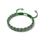 Tree Frog Links | Mini Kismet Bracelet | Green x Silver