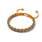 Orangutan Links | Mini Kismet Bracelet | Orange x Silver