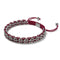 Red Fox Links | Mini Kismet Bracelet | Burgundy x Silver