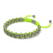 Llama Links | Mini Kismet Bracelet | Neon Yellow x Silver