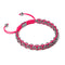 Roseate Spoonbill Links | Mini Kismet Bracelet | Neon Pink x Silver