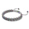 Kismet Links | Pantone Bracelet | Unicorn Silver | White