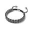 Men's | Silver | Black | Kismet Links Bracelet