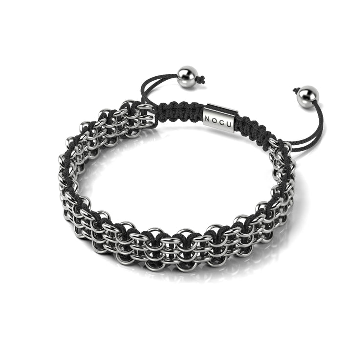 Supreme Kismet Links Bracelet | Silver | Black