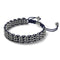 Sumatran Elephant Links | Original Kismet Bracelet | Blue x  Silver