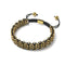 Men's | 18k Gold | Black | Kismet Links Bracelet
