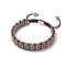 Men's | 18k Rose Gold | Black | Kismet Links Bracelet
