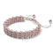 Supreme Kismet Links Bracelet | 18k Rose Gold | White