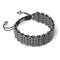 Panda Links | Deluxe Kismet Bracelet | Black x Silver | Men's