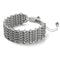 White Rhino Links | Deluxe Kismet Bracelet | White x Silver | Men's