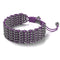 Bonobo Links | Deluxe Kismet Bracelet | Purple x Silver