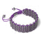 Bonobo Links | Deluxe Kismet Bracelet | Purple x Silver