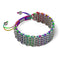 Macaw Links | Deluxe Kismet Bracelet | Spectrum x Silver | Men's