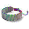 Macaw Links | Deluxe Kismet Bracelet | Spectrum x Silver | Men's