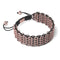 Men's | 18k Rose Gold | Black | Kismet Links Bracelet | Deluxe