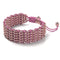 Monarch Butterfly Links | Deluxe Kismet Bracelet | Pink x Rose Gold | Men's