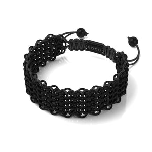 Mountain Gorilla Links | Deluxe Kismet Bracelet | Black x Gunmetal | Men's