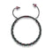 Chameleon Links | Deluxe Kismet Bracelet | Black x Unicorn Silver | Men's