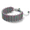 Chameleon Links | Deluxe Kismet Bracelet | White x Unicorn Silver | Men's