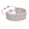 Silver Kismet Links Bracelet | Strawberry | Deluxe