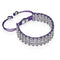Silver Kismet Links Bracelet | Radiant Orchid | Deluxe