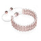 Rose Gold Kismet Links Bracelet | White | Deluxe