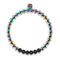 Unicorn Silver and Black | Lava Rock Diffuser Bracelet