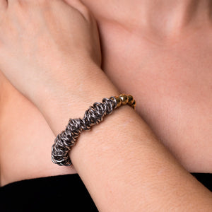 18k Gold | Silver | Links of Love Bracelet