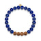 Inner Vision | Gold Mala Yoga Bracelet | Lapis