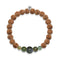 Connection | Silver Mala Yoga Bracelet | Indian Agate