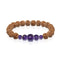Ethereal | Silver Mala Yoga Bracelet | Amethyst