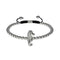 Reef | Silver | Seahorse Macrame Charm Bracelet