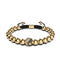 Balance | 18k Gold | Black | Crystal Yin Yang | Macrame Charmballa Bracelet