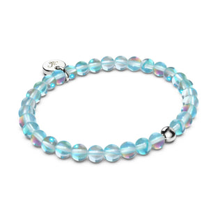 Milky Way and Blue Nebula | .925 Sterling Silver Galaxy Glass Gift Set