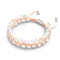 Double Mermaid Glass | Collection Set | 8 Macrame Bracelets