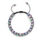 Grey | Unicorn Silver | Double Mermaid Glass Bracelet | Men's