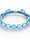 Blue | Aquamarine | Silver | Mermaid Glass Charmballa Bracelet