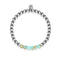 Elated | Silver | Snakeskin Gemstone | Expression Bracelet