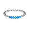 Jubilant | Silver | Dark Blue Emperor Gemstone | Expression Bracelet