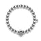 Men's | Vader | Silver | Crystal Charm Bracelet