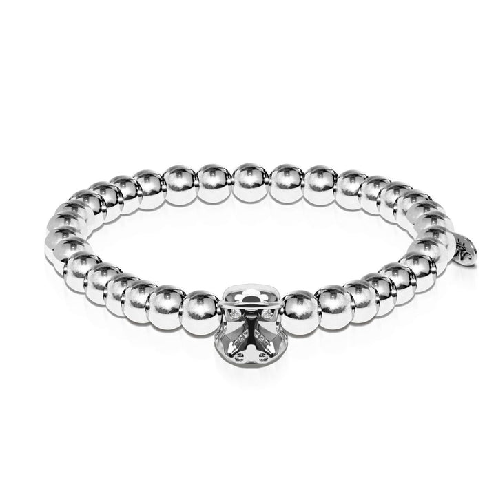 Men's | Trooper | Silver | Crystal Charm Bracelet