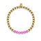 Blissful | 18k Gold | Purple Turquoise | Gemstone Expression Bracelet